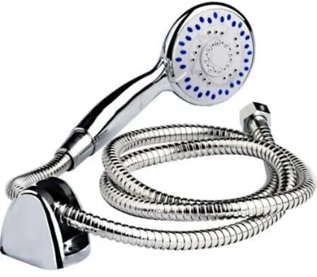 Newentor Showerhead and 1.5m Hose Set - High-Pressure Massage Spray with Flexible Stainless Steel Hose