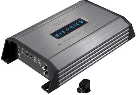 HiFonics ZXR750/1E - Amplificador compacto digital de 1 canal clase D con 750 W RMS | de la serie Zeus Expansion