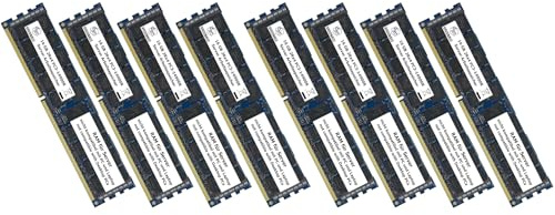 Broonbee Server Arbeitsspeicher | 128 GB (8X 16 GB) DDR3 1866 MHz RAM | Memory Upgrade für HP HPE ProLiant BL660c Gen8 G8 | RDIMM ECC REG | PC3-14900R CL13