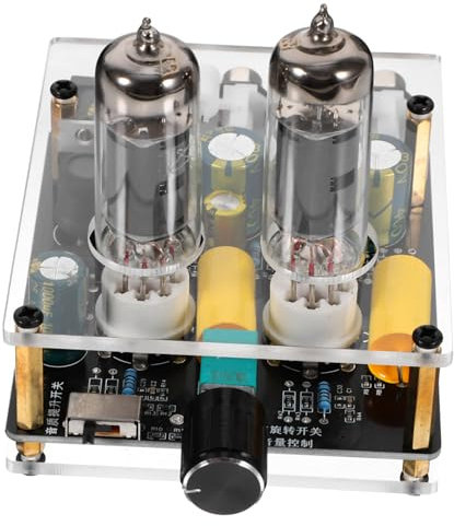 EXCEART Preamplificatore Valvole Stereo Per Giradischi Kit Preamplificatore Hi-fi Scheda Amplificatore Valvolare Per Audio