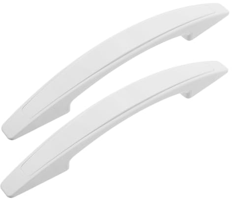 Ipetboom 2pcs Freezer Door Handle Refrigerator End Accessory Plastic Fridge Handle Screws 150/190mm Hole Spacing Heavy Duty for Walk-in Coolers Display Cabinets