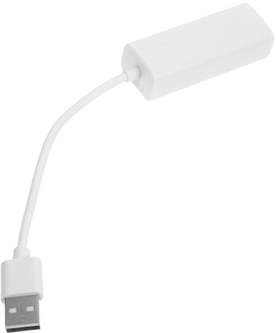 YOSADIER Usb 2.0 Gigabit Ethernet Adapter Network Adapter Driver Free 1000mbps Wired Lan Converter for Home and Office White