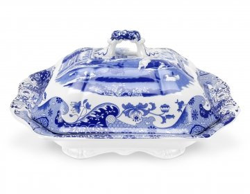 Spode Blue Italian Vegetable Dish