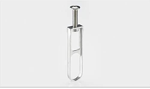Hettich Schrankrohr-Mittellager SL 781, 70676 für Kleiderstange 30x15mm vernickelt