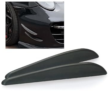 FOLIATEC Downforce Wings Auto Flügel Spoiler selbstklebend, schwarz, 2 Stück