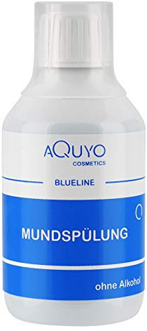 Blueline antibakterielle Mundspülung, bei Zahnfleischentzündung und Mundgeruch, ohne Alkohol, wirkt antibakteriell, für eine gesunde Mundhygiene (250ml)