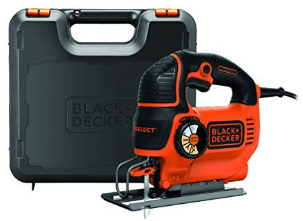 Black & Decker KS801SEK-GB 550 W Pendulum Jigsaw with Blade