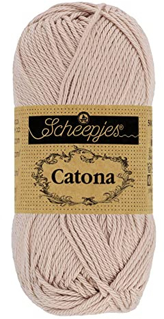 Scheepjes - Scheepjes Catona 257 Antique Mauve Yarn - 1x25g