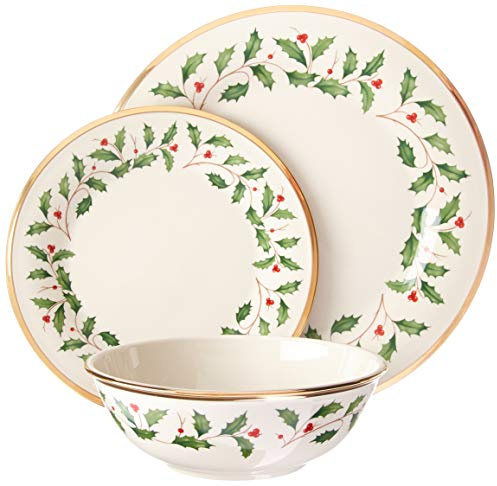 Lenox Holiday Placesetting, Multicolor