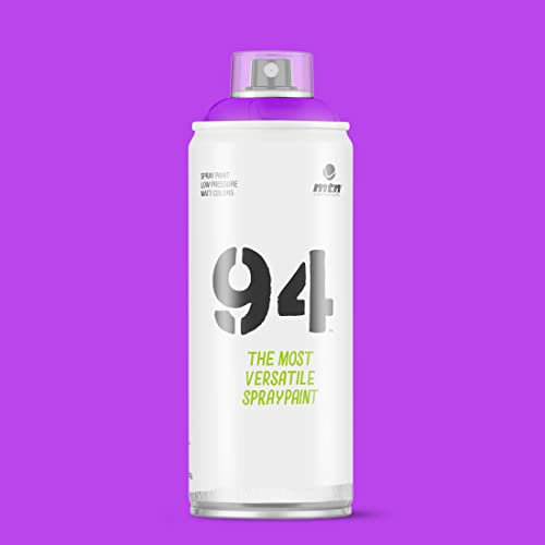 MONTANA Colors MTN 94 Flúor Violeta Fluorescente, Spray, 400 ml (Paquete de 1)
