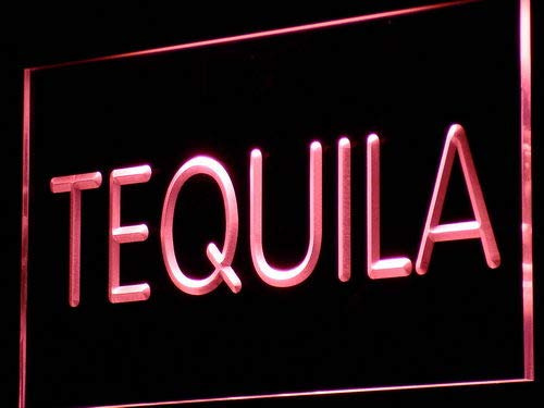 ADVPRO Tequila Wine Beer Bar Pub Club LED Neon Sign Red 300 x 210mm st4s32-i823-r
