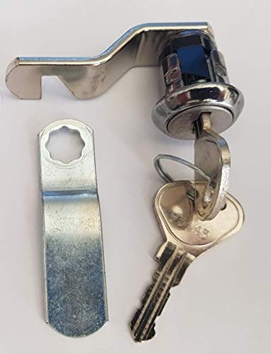 L&F 1438 Cam Lock (20mm snap fix) key to differ. Will fit Probe locker.