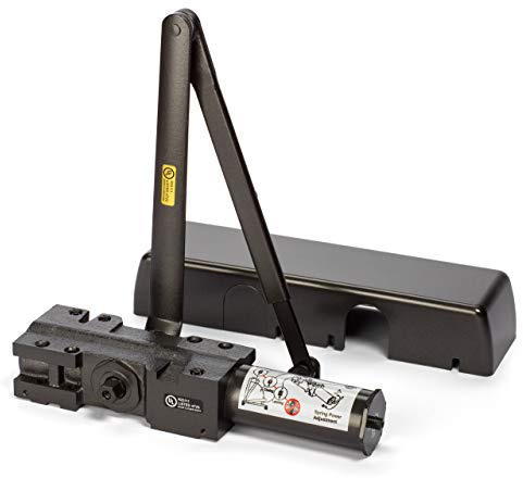 Dynasty Hardware 4401-DURO Surface Mount Heavy Duty Commercial Door Closer, Duronotic Finish ...