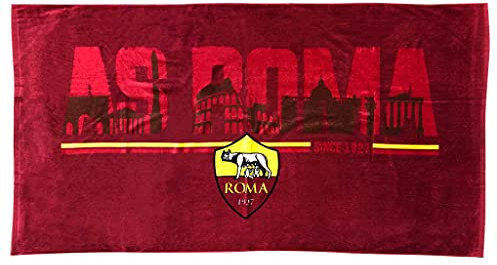 AS Roma | Strandtuch 90 x 170 cm | offizielles Produkt | 100% Baumwolle