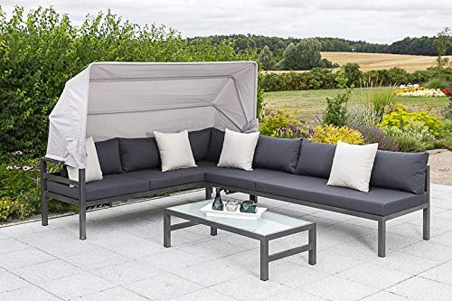 MERXX Eckset Amro mit Dach inkl. Kissen
