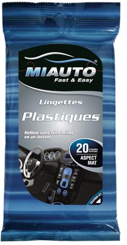 Jmb+ Lingettes nettoyantes Auto spéciale intérieur Plastique 20pièces
