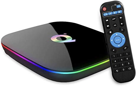 AntDau71 - Box Smart TV Android 10.0 Q-Plus 4+64GB Mediaplayer 8K WiFi