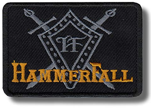 HammerFall Aufnäher zum Aufbügeln, bestickt