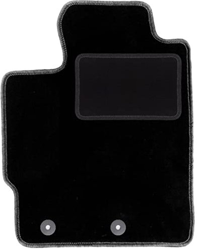 Wielganizator Automatte – Passend für Toyota Verso-S Minivan 2010-2015 – Velours – Autozubehör - Praktische Fußmatte Auto – 1-teilig - schwarz
