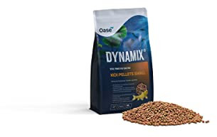 OASE Dynamix Koi Pellet small 1 L, mangime per pesci, mangime per pesci da laghetto in pellet (3-4 mm), nutrimento bilanciato per tutte le koi fino a 20 cm di lunghezza del corpo