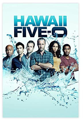 RIPEX Hawaii Five 0 TV-Serie Poster Korridor Club Leinwand Poster Schlafzimmer Dekor Sport Landschaft Büro Zimmer Dekor Geschenk Rahmen Stil 30 x 45 cm
