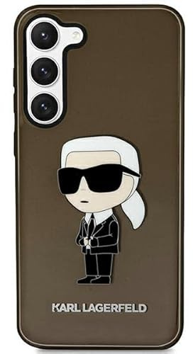 KARL LAGERFELD KLHCS23MHNIKTCK Hülle für S23+ S916 Schwarz hardcase Ikonik Karl