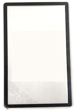 YANHAO [Piezas de Videojuegos] 20 Piezas reemplazo Nuevo Superior Pantalla LCD Cubierta de plástico Pieza de Repuesto for Nintendo New 3DS [Reemplazar] (Color : Black)