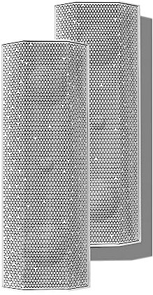 Lithe Audio All-In-One iO1 Indoor & Outdoor Wireless Speaker (Master & Passive – White), IP66 Rated, Six Mounting Orientations, Multi-Room Audio, Airplay 2, Chromecast, Audio for Gardens & Open Plan