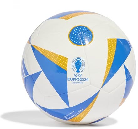 Adidas Fussballliebe Club Euro 2024 Ball IN9371, Unisex Footballs, White, 5 EU