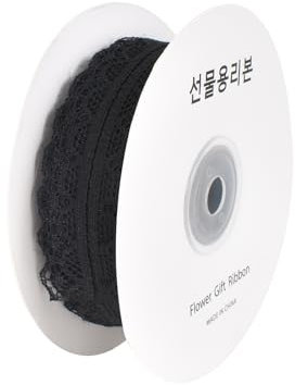 25 Yards Spitzenband Vintage, 30 mm Breit Spitzenbordüre Spitzenband, Vintage Band Spitzen-Blumen, mit fester Nadel, für DIY Handwerk Weihnachten Deko Hochzeit Party Basteln Geschenkband