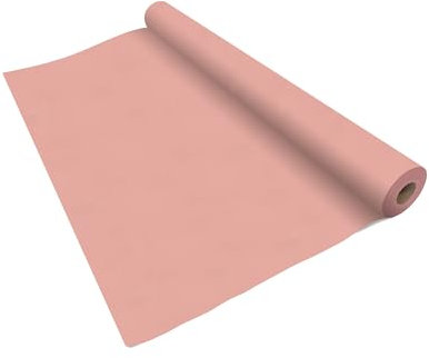 VelaHub Airlaid Tischdeckenrolle 1,2m x 24m, Hochwertige, Stoffähnlich, Einweg, Rosa