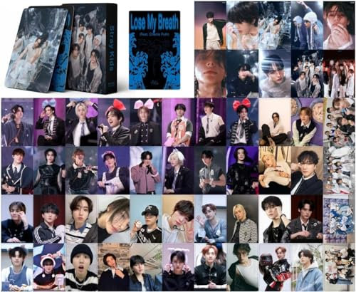 Stray Kids Photocards < Lose My Breath > Lomo Cards New Single Album Cards Mini Merch Photo Cards StrayKids Poster Lomo Cards Geschenk für Fans