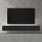 doporro Mobile Porta TV Sospeso 240 cm con 2 Ante Antracite Opaco, Credenza Bassa da Soggiorno Salotto, Madia Consolle per TV Fernsehschrank02
