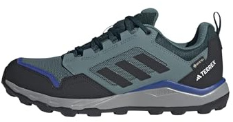 adidas Men's Tracerocker 2.0 Gore-tex Trail Running Shoes Trail Running Shoes, Preloved Teal Core Black Semi Lucid Blue, 9 UK