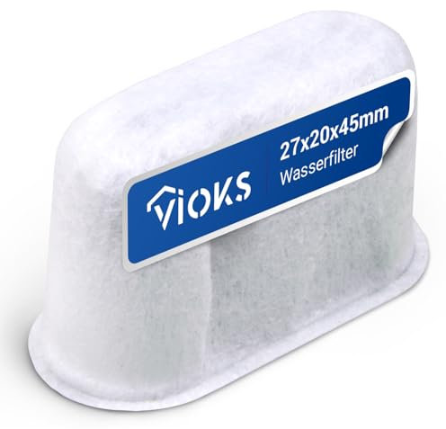 VIOKS Wasserfilter Filter Ersatz für DeLonghi 7313285779 Aktivkohlefilter Kalkfilter Entkalker für Kaffeemaschine BCO410 BCO420