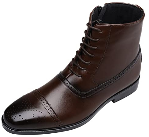 SRZYMJ Anzugschuhe Herren, Herren Business Schuhe Schwarz Mokassin Leder Classic Boat Loafer Outdoor Leichte Casual Slip-On Schuhe Lederschuhe Hochzeitsschuhe Business Schnürschuh