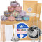 Kerzenherstellungs-Set Sojawachs-Anfängerset mit natürlichem Sojawachs, DIY-Kerzenzubehör, einschließlich Wachs, Docht, Aufkleber, Kerzenglas, Duftkerzenset für Erwachsene