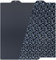 AJOYIB 184mm PEO (Diamond Pattern) & PET (Carbon Fiber Pattern) 3D Printing Bed Adhesive Build Sheet – Compatible with Bambu Lab A1 Mini