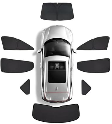 SANSHAOS Sonnenschutz Auto Fenster Sonnenblende für VW Caddy 5 (V) SB I 2020-2023 2024 2025, UV-Schutz Hitzereduktion Verdunkelung Vorhang Sichtschutz,8pcs Wholecar
