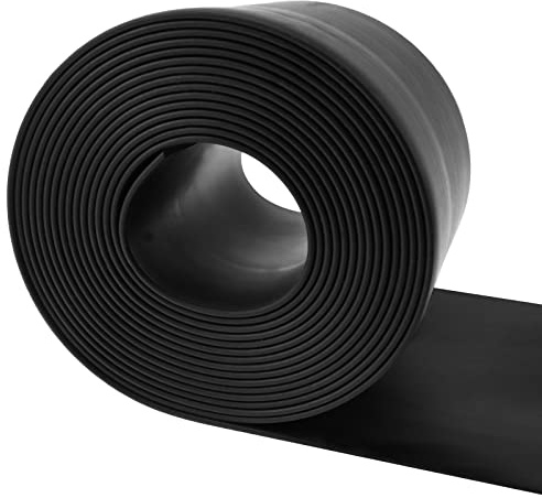 Bande de Caoutchouc Tapis Caoutchouc néoprène antidérapant Plaque néoprène pour Joints Protection Contre Les Vibrations Couverture Bricolage (150mm×1,5mm×3m)