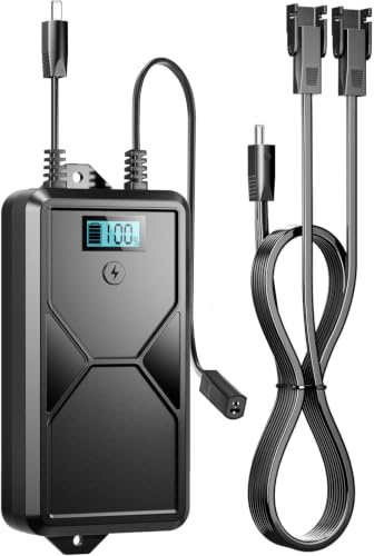 2500mAh Battery Pack for Recliner Sofa with 2-Pin Connector | Rechargeable Cordless Power Supply with Extension Cable, LED Display, Long-Lasting Battery for Lift Chairs & Motion Furniture
