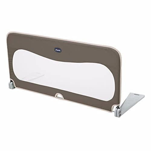 Chicco Natural Barrera Seguridad de Cama Abatible 135 cm, con Bolsillo Lateral, Color Marrón (Natural)
