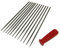 12 x 4.8mm Chainsaw Saw Chain Files & Handle For Husqvarna 435 435E 440E 15