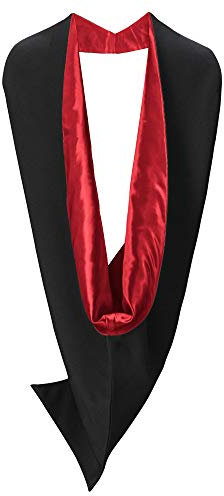 GraduatePro Graduation Academic Hood Bachelor UK University College Unisex Red