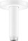hansgrohe Deckenanschluss S für Regendusche, Anschluss Kopfbrause 10 cm, Mattweiß