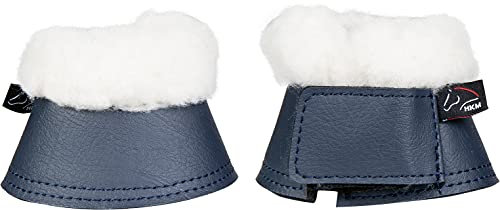 HKM Comfort Gamaschen & Hufglocken 6900 dunkelblau Mini Shetty