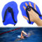 Pagaia a Mano Unisex-Adulto, Pagaie per Nuotare con Cinghie Regolabili Forza Potenza Aiuto Piscina Attrezzature Accessorio da Allenamento per Adulti Bambini