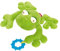 SIGIKID 42941 Aktiv-Greifling Frosch, PlayQ Lernspielzeug, mit Beißring und Glöckchen: greifen, spielen, lernen, für Babys ab 3 Monaten, Frosch/Grün 12 x 9,5 cm
