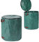 QOXEZY Lot de 2 sacs de jardin avec couvercle - 272 l - Sacs à déchets verts - Pliable avec poignées - Réutilisable - Auto-support - En tissu polypropylène robuste