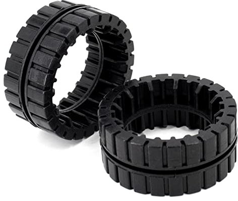Odashen 2 Pcs Replacement Non-Slip Wheel Tires for iRobot Braava Jet M6 (6110) (6012) (6112) (6113) Ultimate Wi-Fi Connected Robot Mop